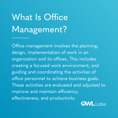 What Is Office Management? Here's Everything You Need to Know