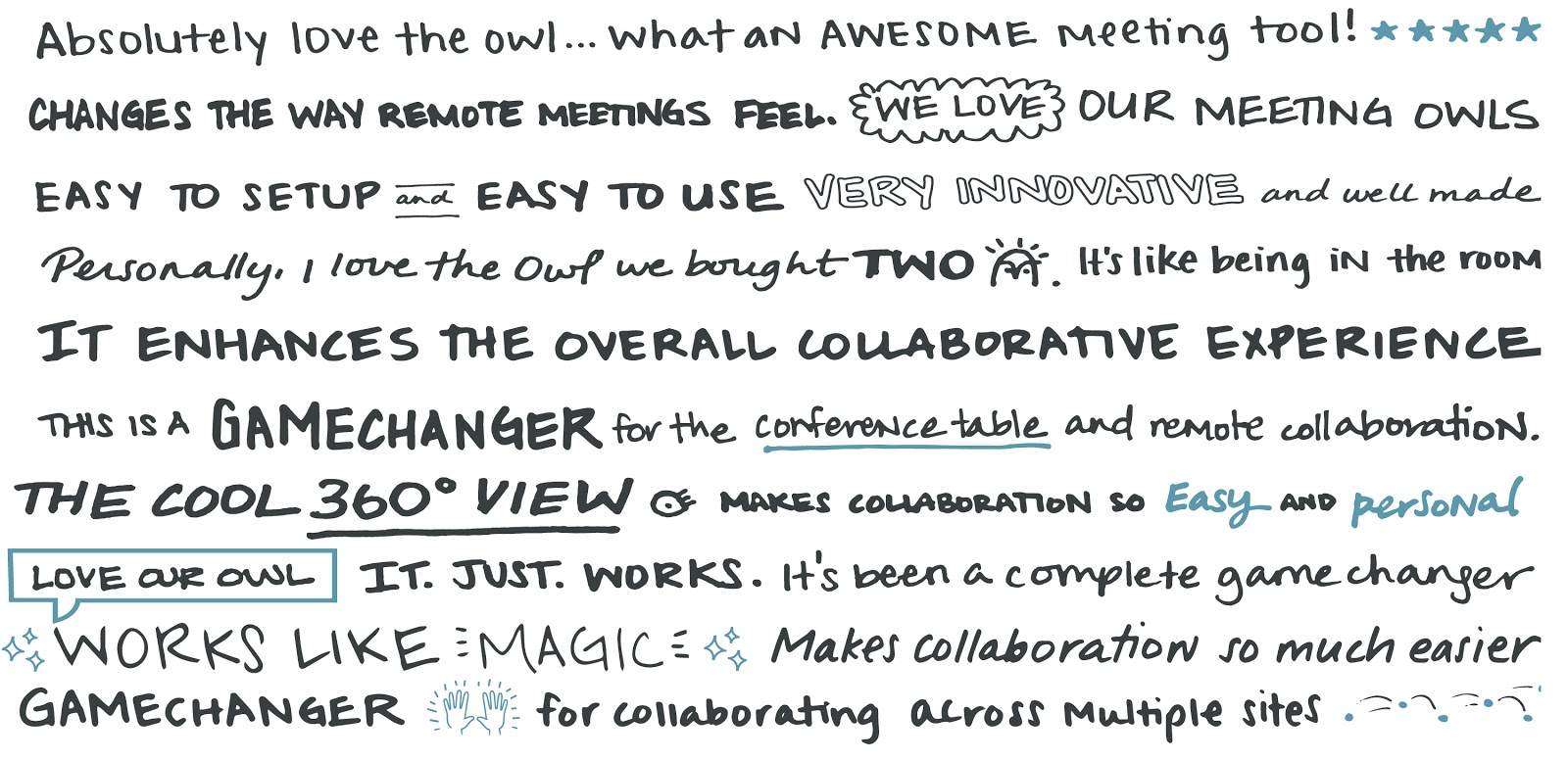 customer love for the meeting owl meeting owl reviews