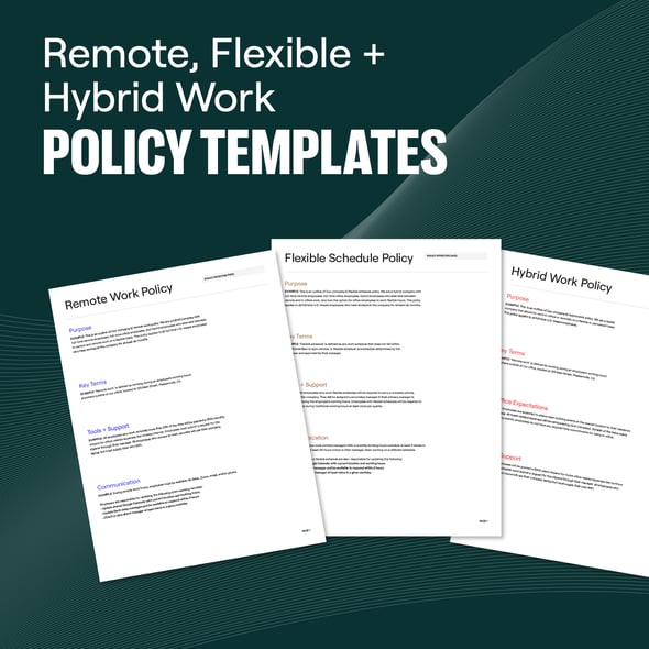 remote-flexible-hybrid-work-policy-templates