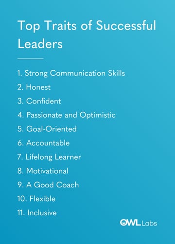 Top Traits of Successful Leaders and Effective Leaders
