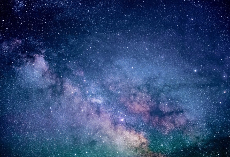 outer space zoom background