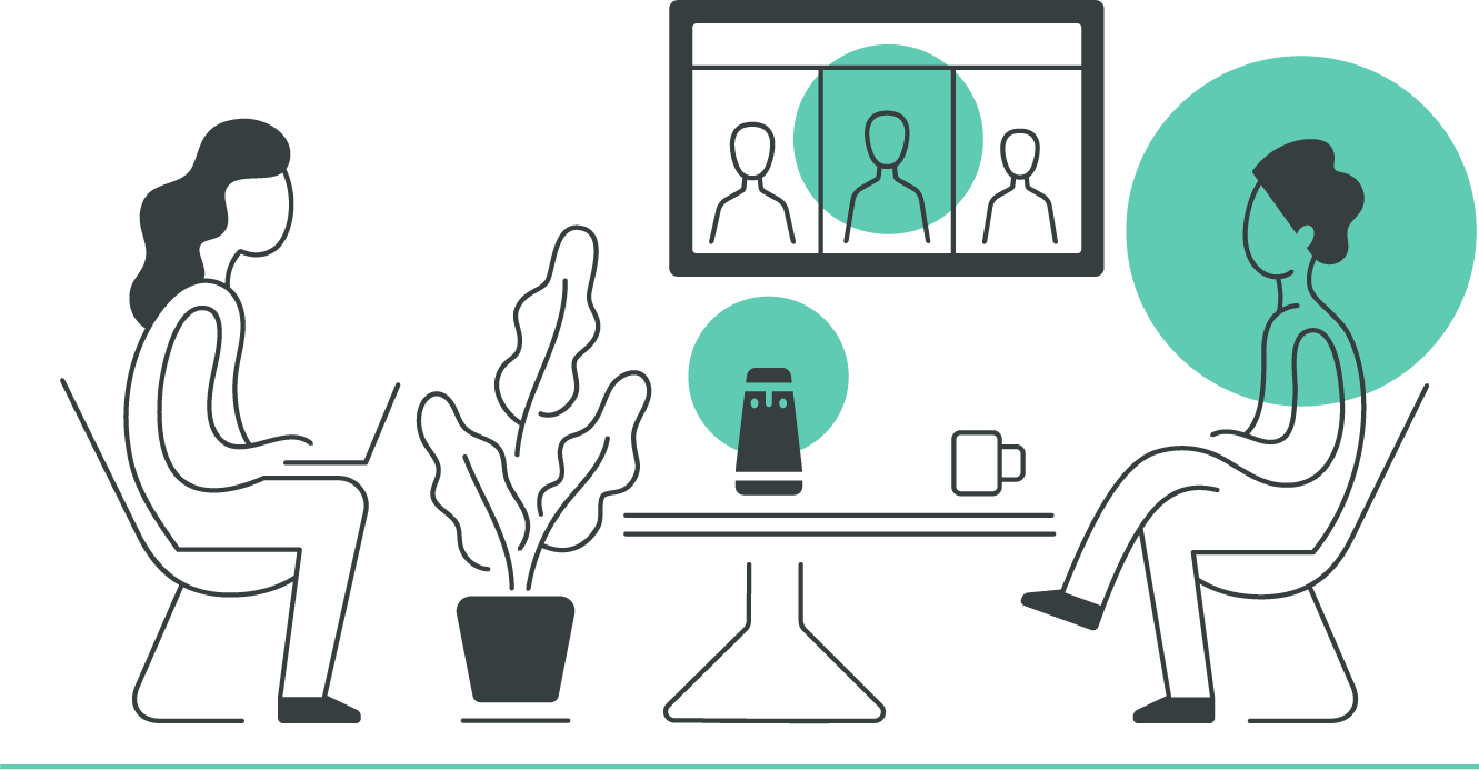 OwlLabs_Illustration_CharacterSet_UseCase_HuddleSpace